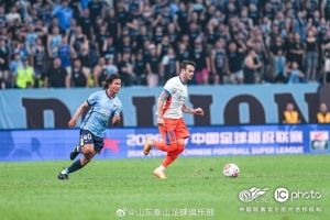 7月18日,中超第十九轮,最终山东泰山客场1:3负于大连英博