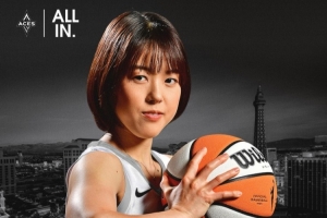 WNBA首分!拉斯维加斯王牌日本后卫山本麻衣替补2分钟 三分2中1
