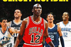 NBA历史上被穿过最多的号码是12号 乔丹也曾穿过一次&还爆砍49分